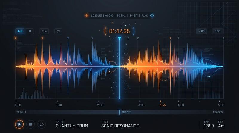 High-fidelity SoundCloud to WAV conversion Uncompressed high-quality audio waveform for SoundCloud downloads